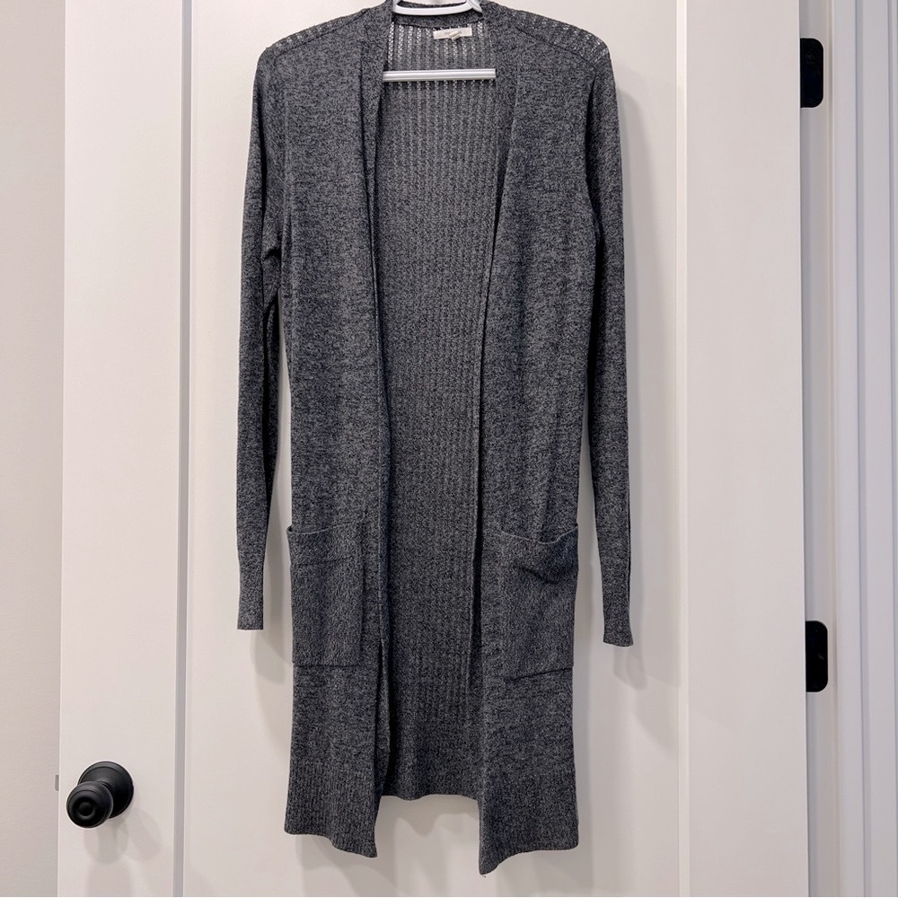 Maurices Long Open Front Cardigan - Medium